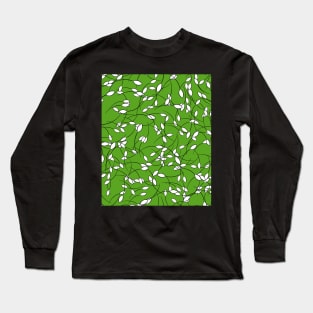 Green pattern Long Sleeve T-Shirt